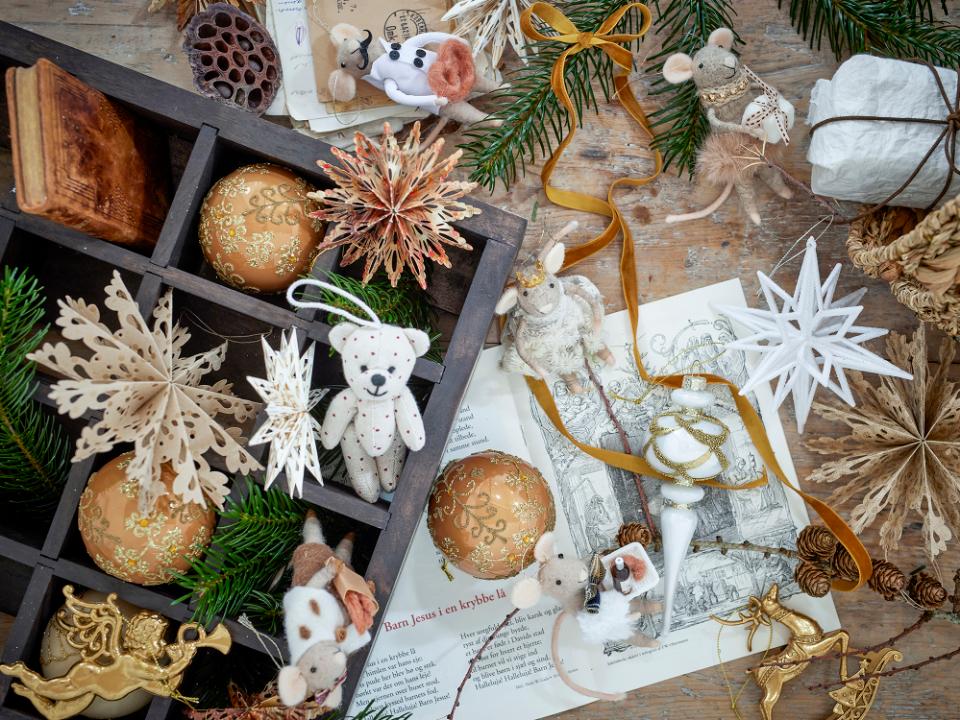 Star Ornament 6, Natur, FSC® Mix, Papier
