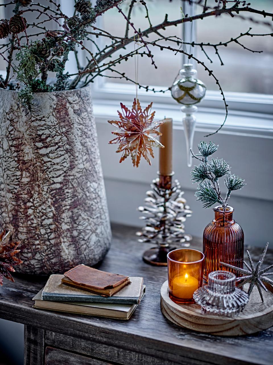 Star Ornament 9, Natur, FSC® Mix, Papier