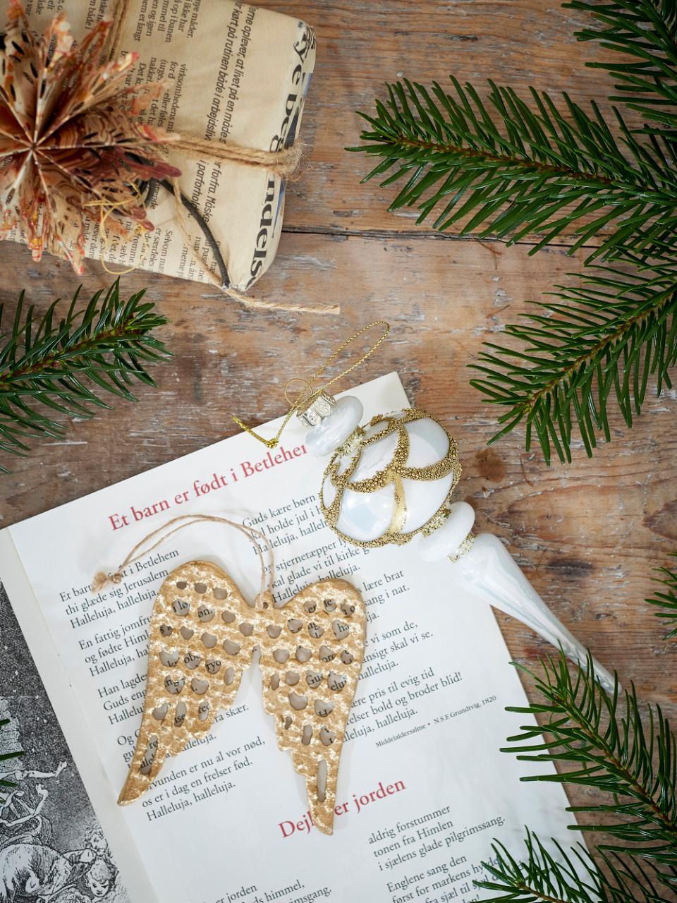 Star Ornament 9, Natur, FSC® Mix, Papier