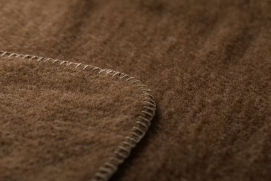 MERANO Wolldecke Uni 160x200cm