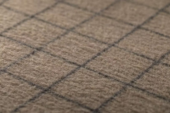 MERANO Wolldecke Karo 160x200cm