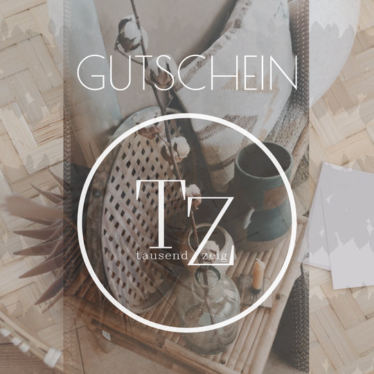 tausendzeig Geschenkgutschein