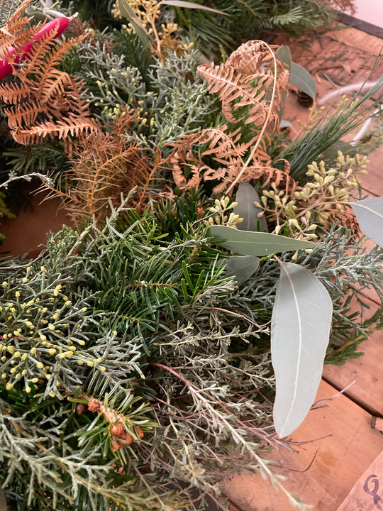 extraordinary Adventskranz Workshop mit FLOWERS pretty.baby