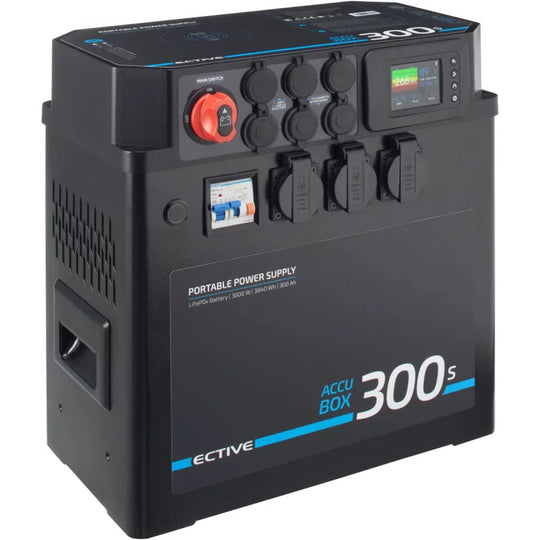 AccuBox 300S LiFePO4 Powerstation 3000W 3840Wh