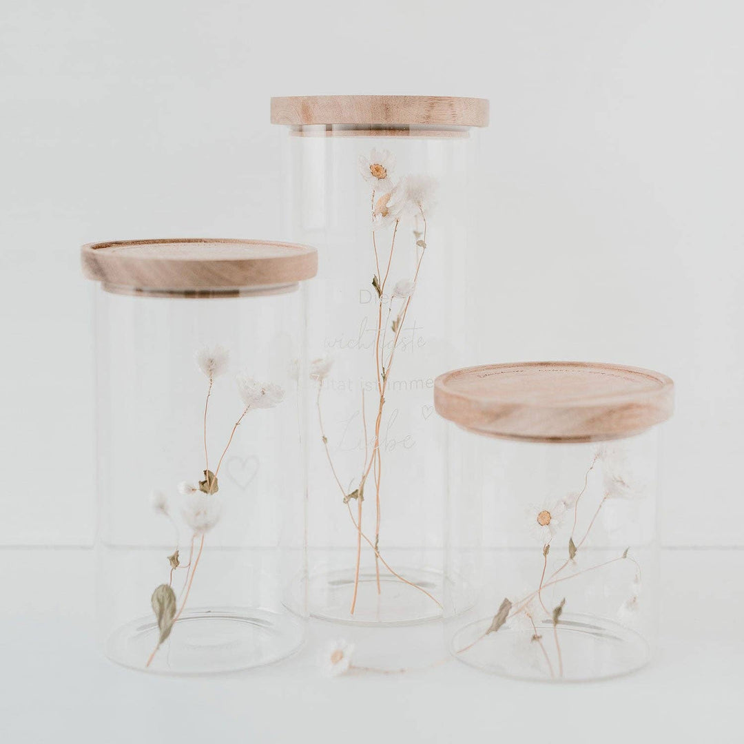 Vorratsglas Herz 13cm (VE = 4 Stk)