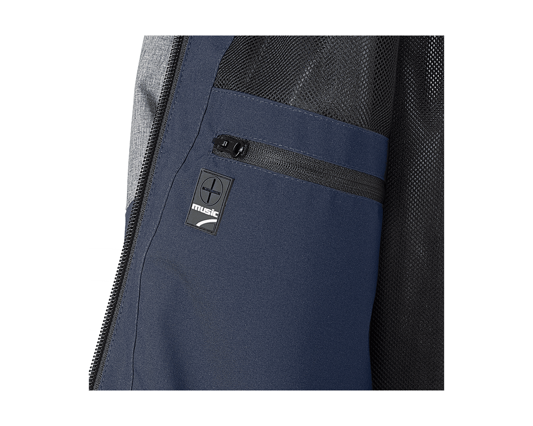 CYCLONE SOFT SHELL JACKET BLUE/GRAY
