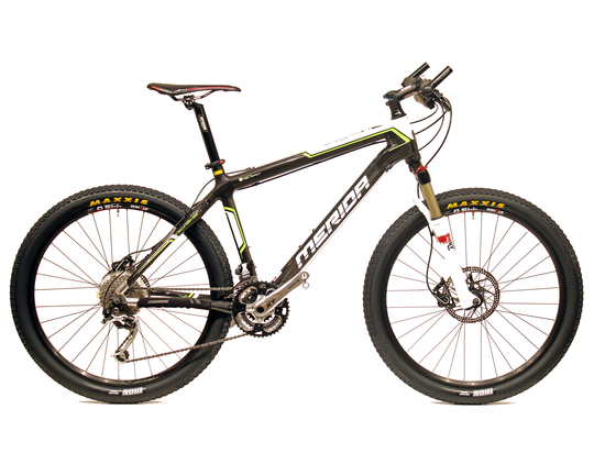 MERIDA FLX 1000 Schwarz/Weiss/Grün, (M) 26" | Gebraucht MY09