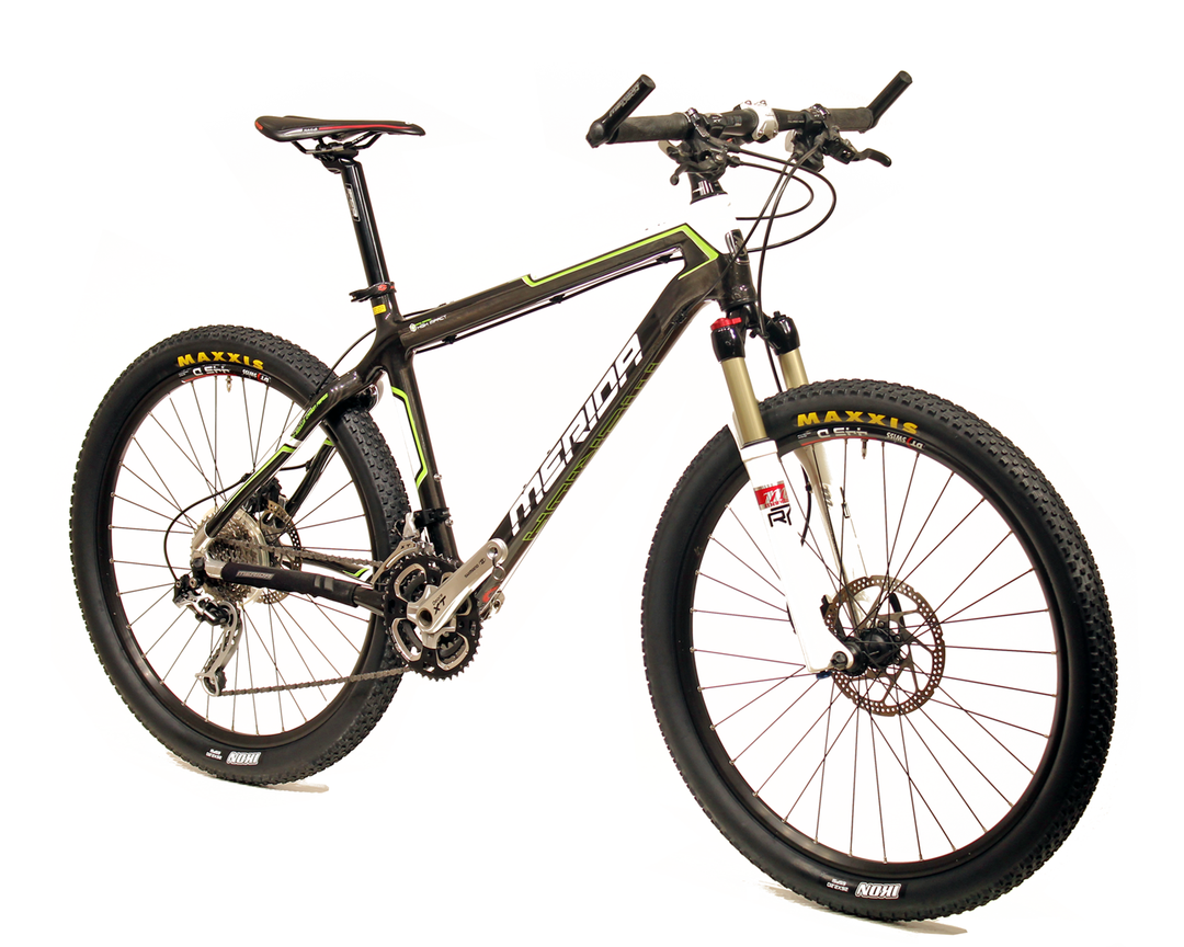 MERIDA FLX 1000 Schwarz/Weiss/Grün, (M) 26" | Gebraucht MY09