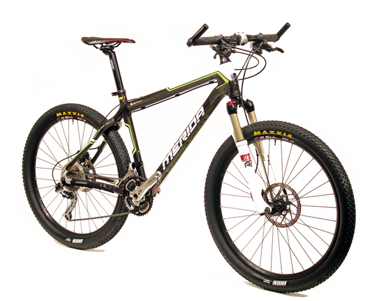 MERIDA FLX 1000 Schwarz/Weiss/Grün, (M) 26" | Gebraucht MY09