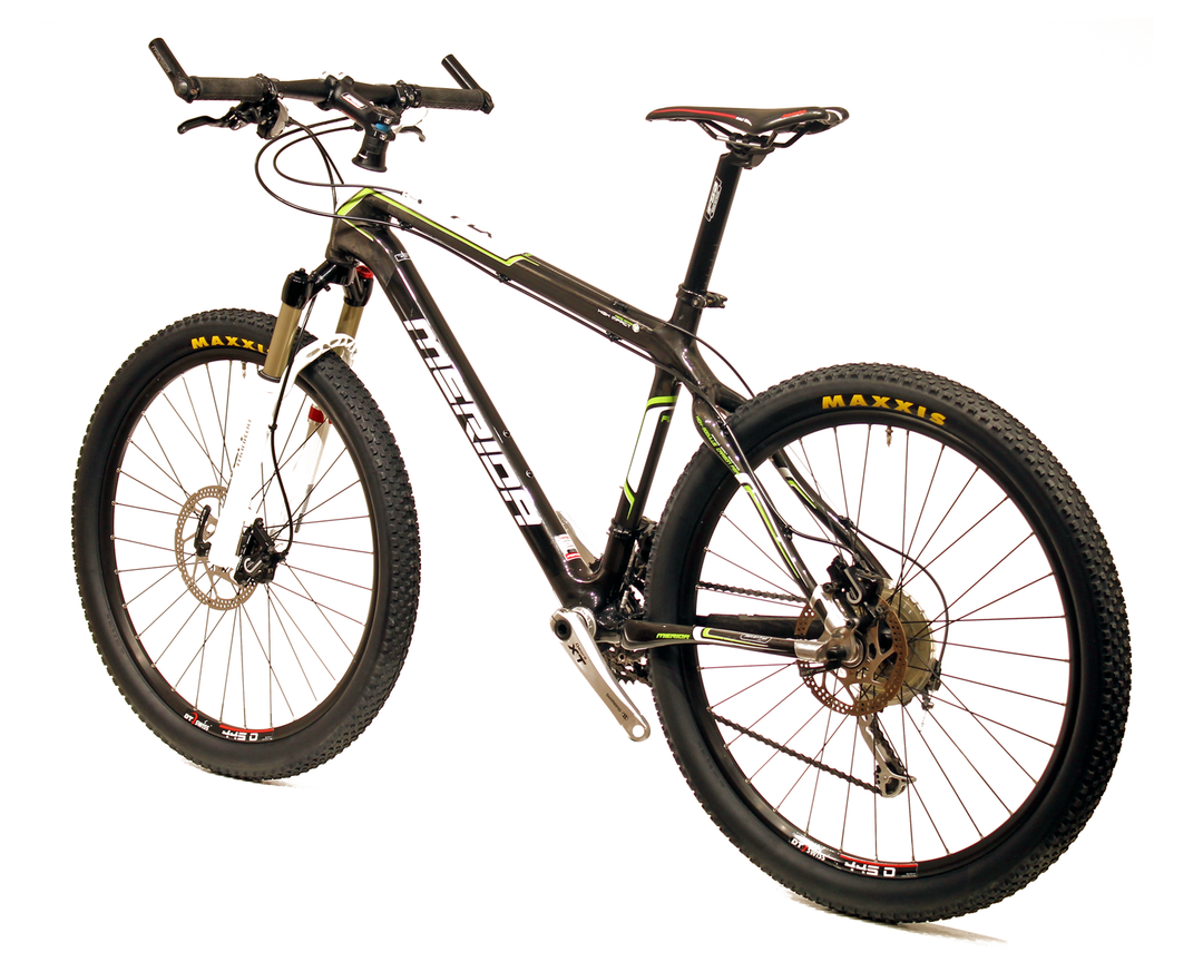 MERIDA FLX 1000 Schwarz/Weiss/Grün, (M) 26" | Gebraucht MY09