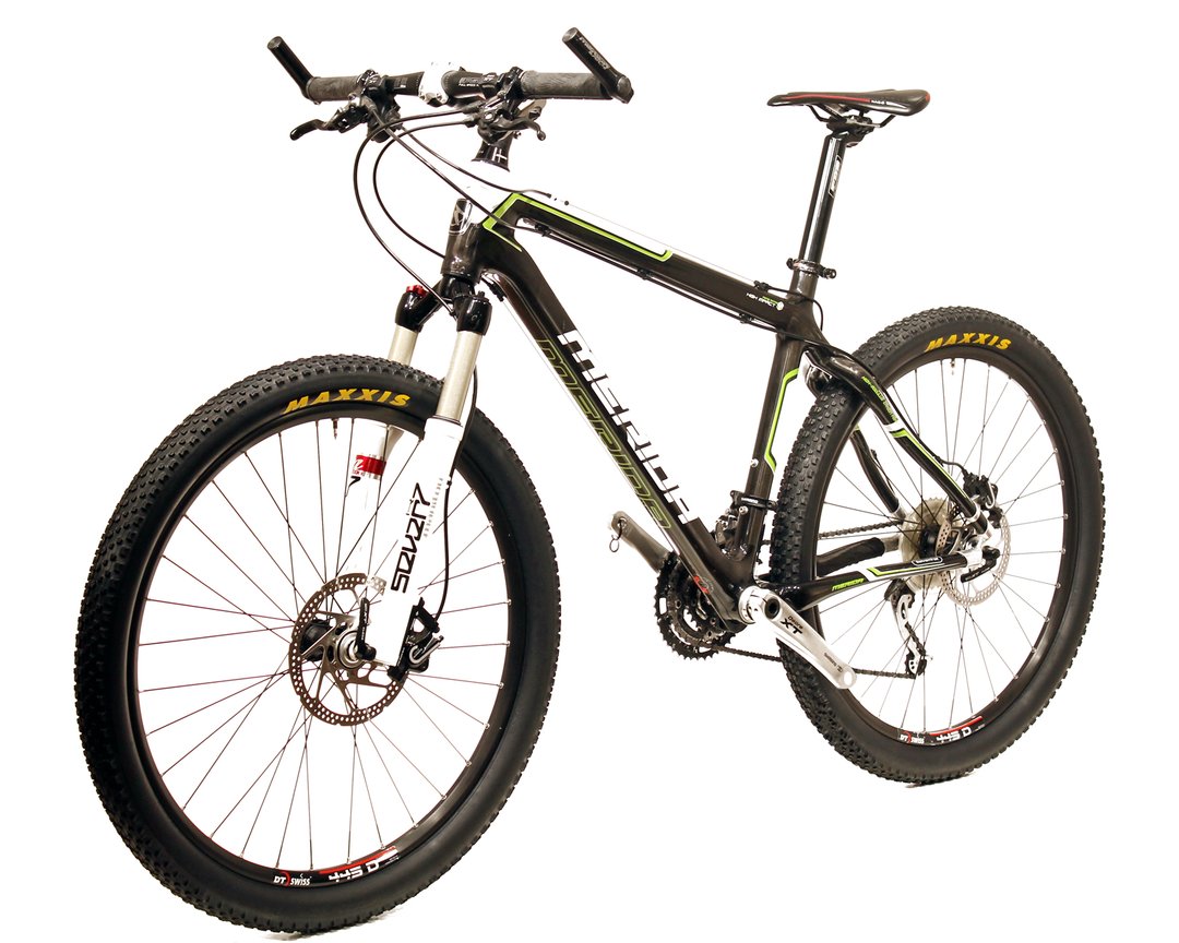 MERIDA FLX 1000 Schwarz/Weiss/Grün, (M) 26" | Gebraucht MY09